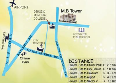 Project Image of 900.0 - 1748.0 Sq.ft 2 BHK Apartment for buy in MB Tower