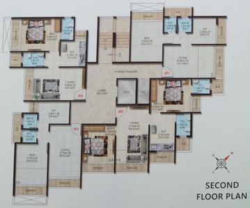 Project Image of 139.0 - 413.0 Sq.ft 1 BHK Apartment for buy in Omkar Neelkanth Corner