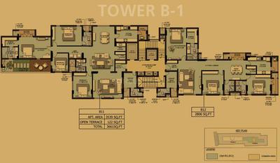Project Image of 2794.0 - 5588.0 Sq.ft 3 BHK Apartment for buy in Akshaya 36 Carat