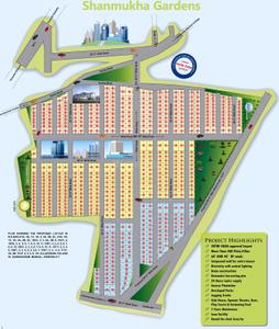 Project Image of 1500.0 - 4600.0 Sq.ft Residential Plot Plot for buy in Aditya Shanmukha Garden