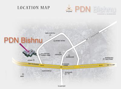 Project Image of 1150.0 - 1408.0 Sq.ft 2 BHK Apartment for buy in PDN Bishnu