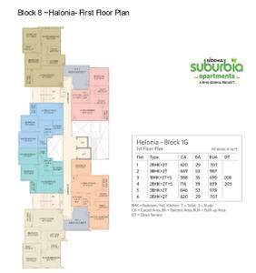 Project Image of 650.0 - 912.0 Sq.ft 2 BHK Apartment for buy in Siddha Suburbia