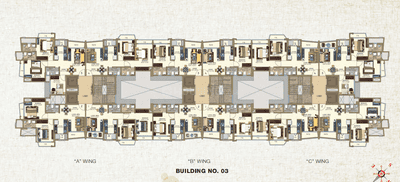 Project Image of 384.0 - 713.0 Sq.ft 1 BHK Apartment for buy in Arkade Art
