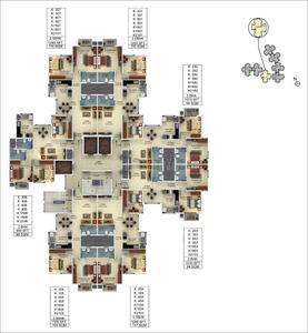 Project Image of 950.0 - 1740.0 Sq.ft 2 BHK Apartment for buy in Mantri Webcity