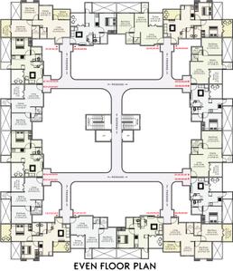 Project Image of 0.0 - 440.0 Sq.ft 2 BHK Apartment for buy in Polite Bhalchandra Puram