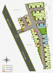Project Image of 522.0 - 762.0 Sq.ft 2 BHK Apartment for buy in MVD Nature City