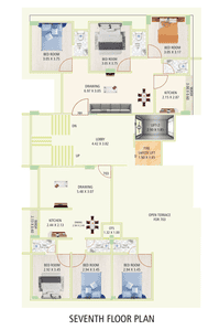 TNTD Galaxy 7 Block A Cluster Plan for 7th Floor 1