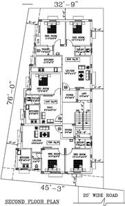 Vishnu Dharshini Homes Cluster Plan 1