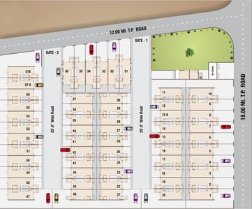 Project Image of 1730.0 - 2052.0 Sq.ft 3 BHK Villa for buy in Narnarayan Akshardham Homes