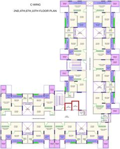 Project Image of 379.0 - 396.0 Sq.ft 1 BHK Apartment for buy in Gagan Nulife Phase 2