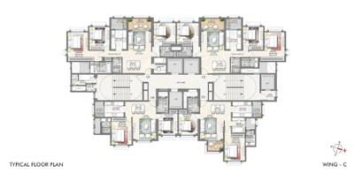 Project Image of 1092.0 - 1505.98 Sq.ft 3 BHK Apartment for buy in Lodha Bellagio Tower D