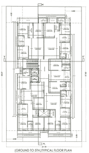 Shree Town Crest II Town Crest II Cluster Plan from ground to 5th Floor 1