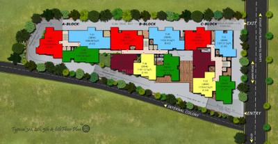 Project Image of 1137.0 - 1399.61 Sq.ft 2 BHK Apartment for buy in Chalukya Ranka Stelo