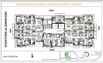 Project Image of 447.0 - 947.0 Sq.ft 2 BHK Apartment for buy in Majestic Hari Om