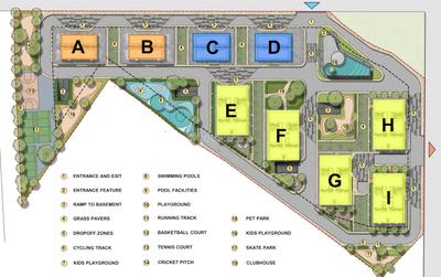 Project Image of 1679.0 - 3126.0 Sq.ft 3 BHK Apartment for buy in Zuari Gangothri Tribhuja