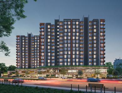 Project Image of 703.0 - 899.32 Sq.ft 2 BHK Apartment for buy in Sahjanand Luxuria