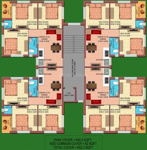 Project Image of 297.0 - 783.0 Sq.ft 1 BHK Apartment for buy in Aspirana Malabar Residency