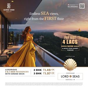 Project Image of 660.0 - 986.0 Sq.ft 2 BHK Apartment for buy in Shree Om Paradise CHSL
