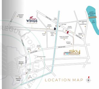 Project Image of 616.13 - 985.11 Sq.ft 2 BHK Apartment for buy in Shiv Swicon Sky
