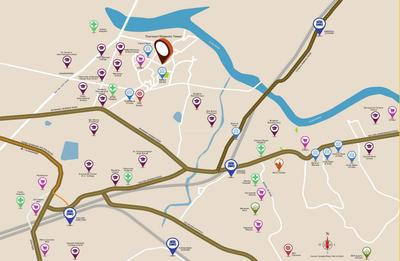 Project Image of 728.0 - 1115.0 Sq.ft 2 BHK Apartment for buy in Tharwani Majestic Towers Phase I
