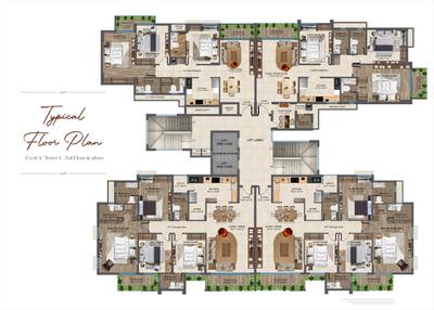 Project Image of 1915 Sq.ft 4 BHK Apartment / Flat for sale in Karolan Ka Barh for Rs. 18000000