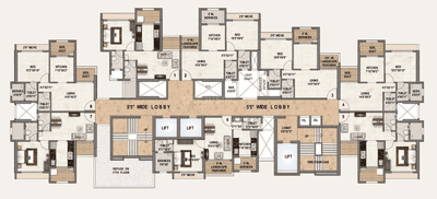 Project Image of 370.49 - 488.0 Sq.ft 1 BHK Apartment for buy in Parth Lakefront