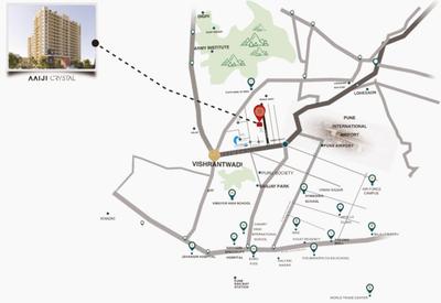 Project Image of 849.0 - 1243.0 Sq.ft 2 BHK Apartment for buy in Aaiji Crystal