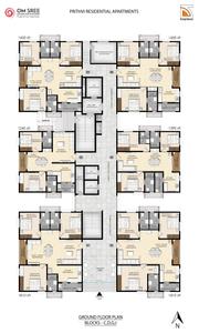 Project Image of 1240.0 - 2140.0 Sq.ft 2 BHK Apartment for buy in Omsree Prithvi