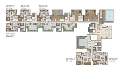 Project Image of 1595.0 - 2927.0 Sq.ft 3 BHK Apartment for buy in DRA I Heart