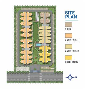Project Image of 497.0 - 992.0 Sq.ft 1 BHK Apartment for buy in ARG Ananta