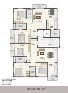 Ashirwad Enclave Ashirwad Enclave Cluster Plan for ground Floor 1
