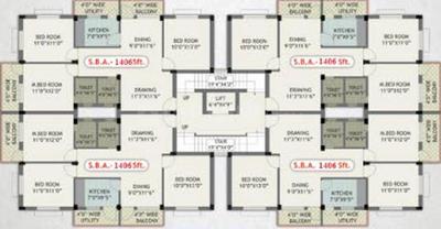 Project Image of 898.0 - 1453.0 Sq.ft 1 BHK Apartment for buy in Golden Avenue