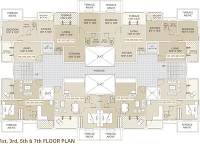 Project Image of 611.0 - 643.0 Sq.ft 1 BHK Apartment for buy in Rushabh Villa