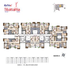 Project Image of 525.0 - 1064.0 Sq.ft 1 BHK Apartment for buy in Aztek Tilottama