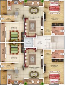 Project Image of 427.97 - 848.95 Sq.ft 2 BHK Apartment for buy in Empire Estate