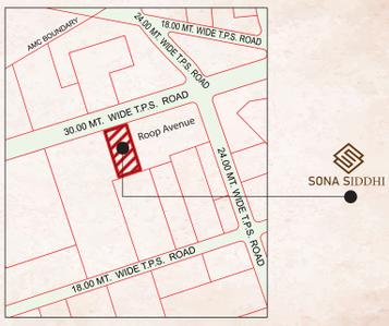 Project Image of 371.14 - 375.88 Sq.ft 1 BHK Apartment for buy in Shreenathji Sona Siddhi