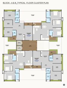 Project Image of 734.42 - 1046.47 Sq.ft 2 BHK Apartment for buy in Swaminarayan The Sahajanand Green