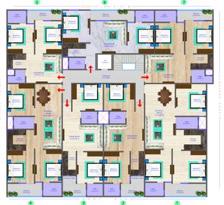 Project Image of 1050.0 - 1900.0 Sq.ft 2 BHK Apartment for buy in Vihaan Antalya Residency