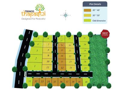 Project Image of 1200.0 - 1500.0 Sq.ft Residential Plot Plot for buy in Trinco Thapaswi