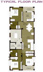 Project Image of 0.0 - 1450.0 Sq.ft 3 BHK Apartment for buy in Red Banani