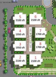 Project Image of 1950 Sq.ft 3 BHK Apartment / Flat for sale in Shaikpet for Rs. 18500001