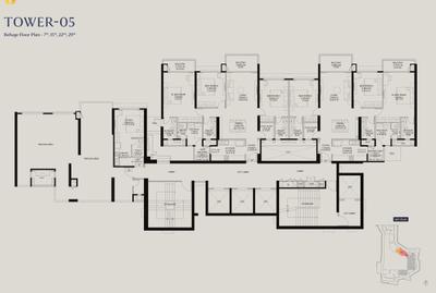 Project Image of 1126.0 - 1511.0 Sq.ft 3 BHK Apartment for buy in DLF The Westpark Phase 1