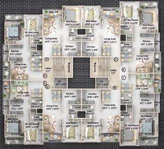 Project Image of 556.49 - 858.53 Sq.ft 1 BHK Apartment for buy in Keshava Emerald Park