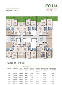 Project Image of 1084 Sq.ft 3 BHK Apartment / Flat for sale in Wagholi for Rs. 8550000