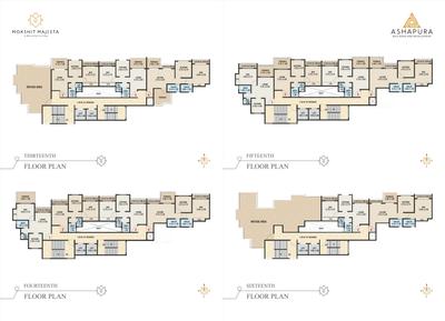 Project Image of 387.07 - 651.0 Sq.ft 1 BHK Apartment for buy in Ashapura Mokshit Majesta
