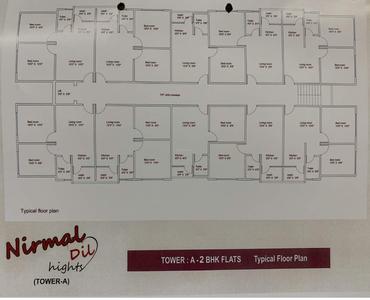 Project Image of 0.0 - 383.2 Sq.ft 2 BHK Apartment for buy in Nirmal Dil Heights Tower A