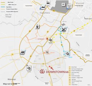 Project Image of 1911.9 - 2084.02 Sq.ft 3 BHK Apartment for buy in Downtown 66