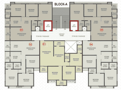 Project Image of 0.0 - 976.5 Sq.ft 3 BHK Apartment for buy in Rehbar Baagban