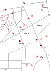 Project Image of 179 Sq.ft Residential Plot / Land for sale in Sector 92 for Rs. 30250000