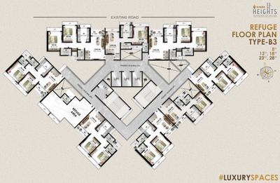 Project Image of 495.0 - 779.0 Sq.ft 1 BHK Apartment for buy in Shakti Siyara Heights